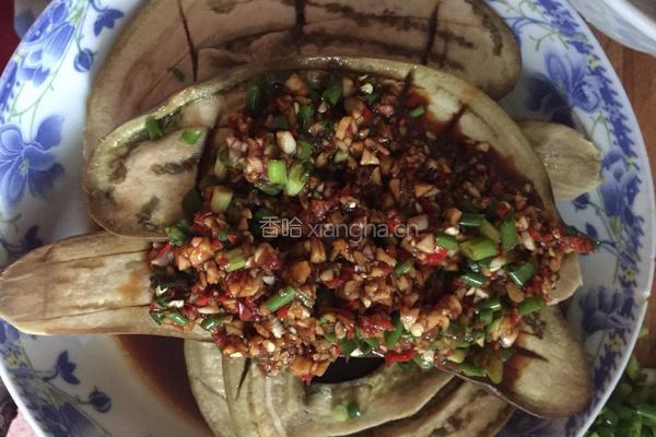 蒜末蒸茄子的做法图解5