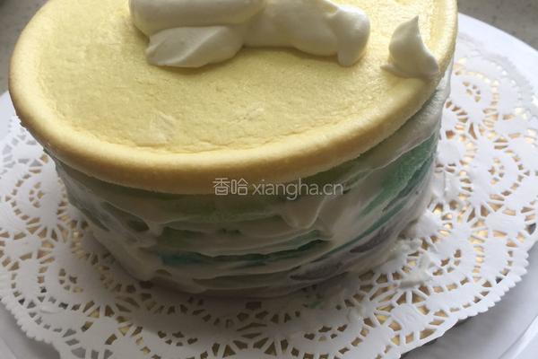 彩虹蛋糕胚的做法图解28