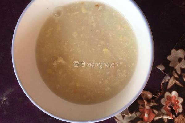 花生粥的做法图解3