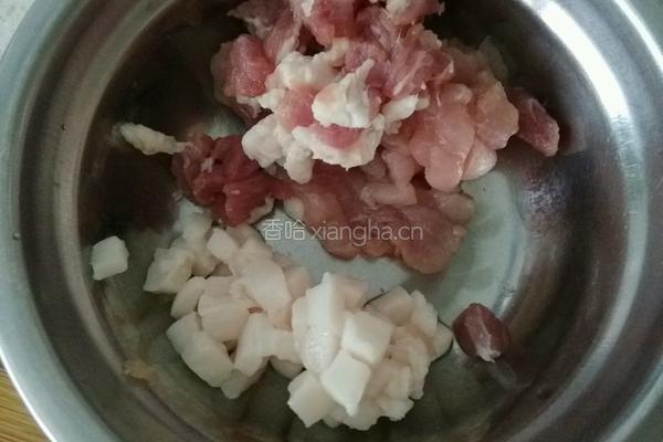 芝士烤肉土豆饼的做法图解2