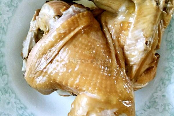 卤鸡的做法图解9
