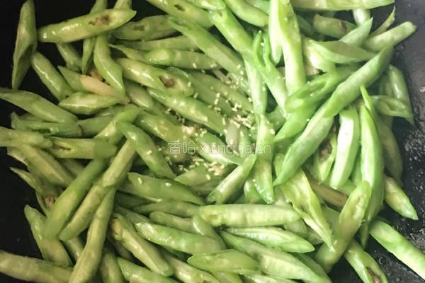 清炒豆角的做法图解4