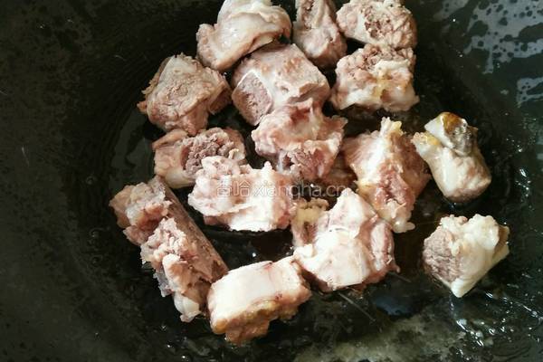 排骨烧饭的做法图解8