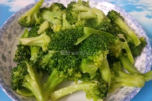 西兰花的做法图解6