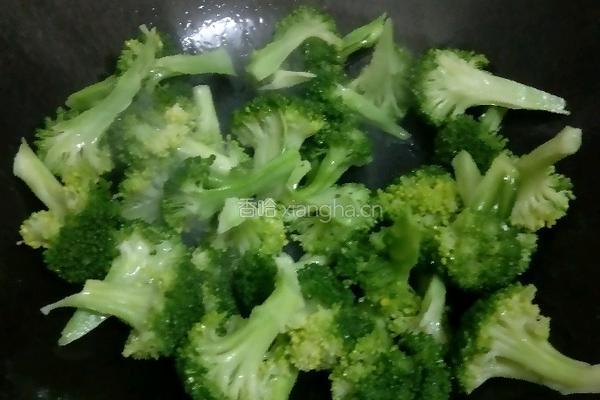 西兰花的做法图解4