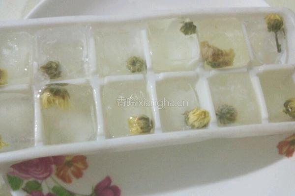 菊花冰格的做法图解5
