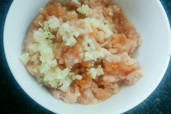茄子肉肉饼的做法图解5