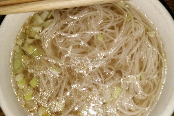 葱花挂面的做法图解3