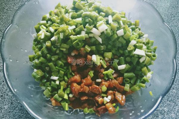 豆角肉馅煎包子的做法图解13