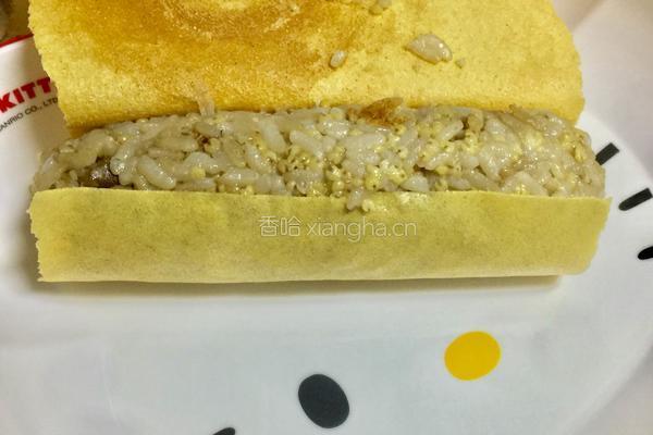 中式寿司·小米核桃寿司卷的做法图解2