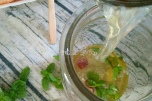 85℃的霸王葡萄柚(西柚绿茶饮)的做法图解10