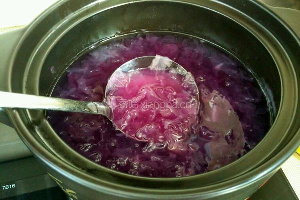 紫薯银耳羹的做法图解8