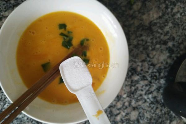 苦瓜煎蛋的做法图解3