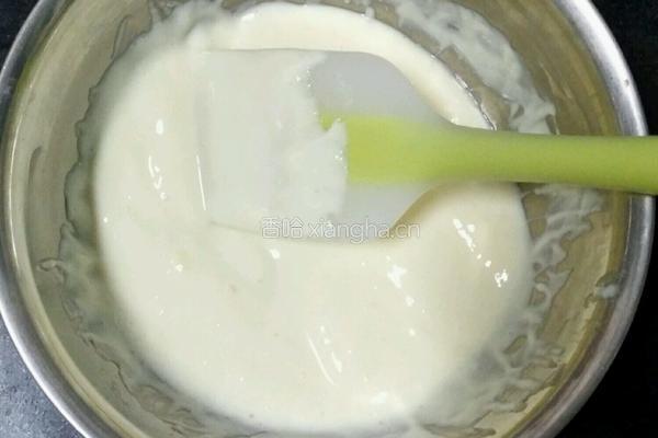 酸奶溶豆豆的做法图解3