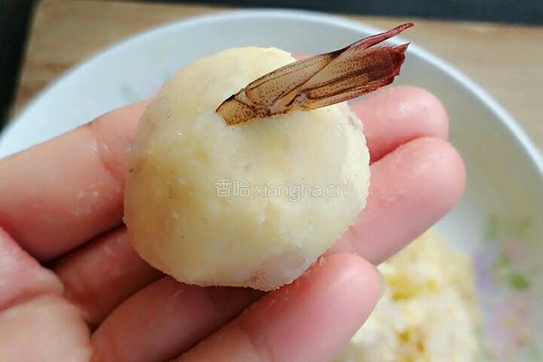 鲜虾土豆丸的做法图解9