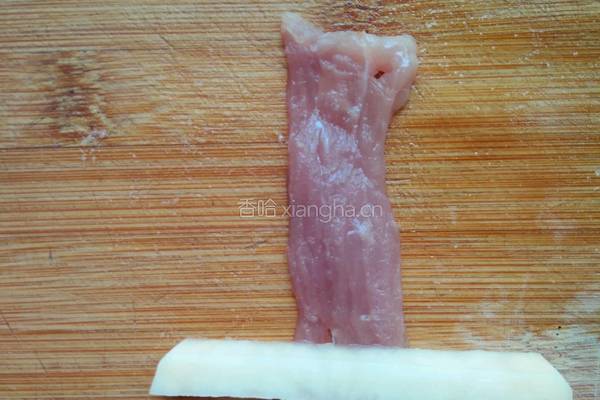 糖醋土豆里脊卷的做法图解4