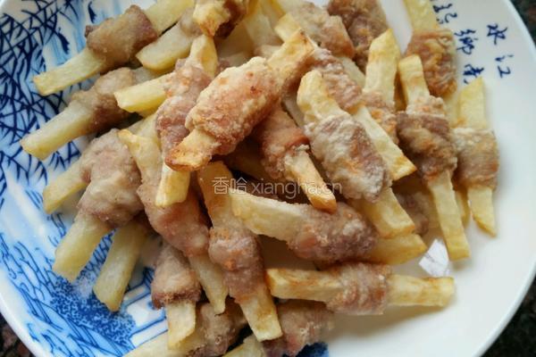 糖醋土豆里脊卷的做法图解12