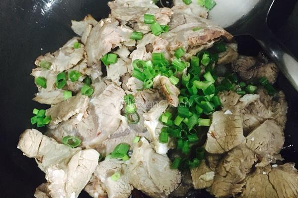 牛肉烧青菜的做法图解7