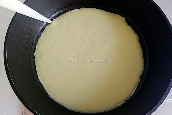 芒果班戟的做法图解12
