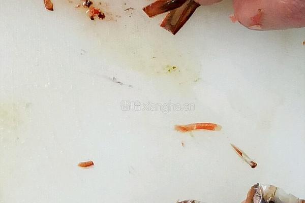 大虾的处理的做法图解6
