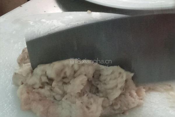 鲅鱼馅的制作的做法图解7