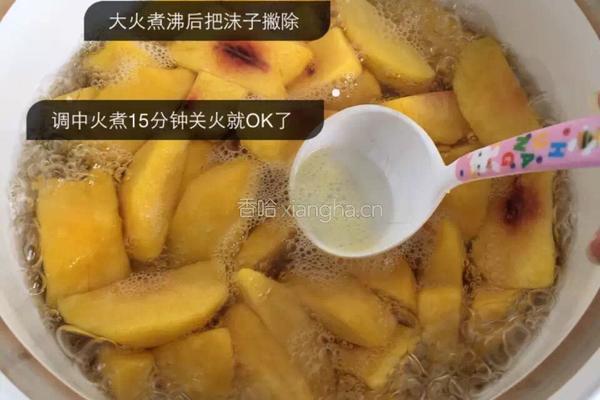 糖水黄桃的做法图解6
