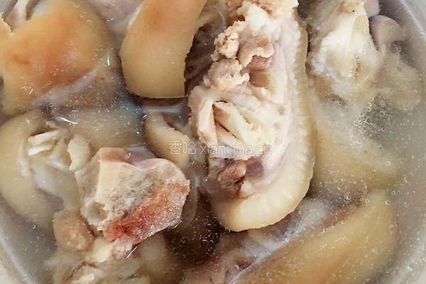 电饭煲猪蹄的做法图解5