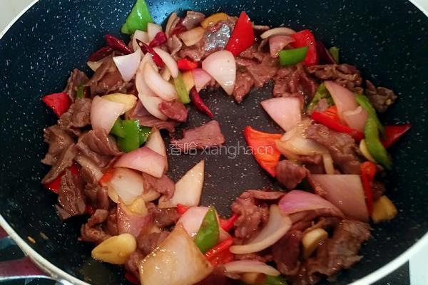 爆炒牛肉的做法图解16