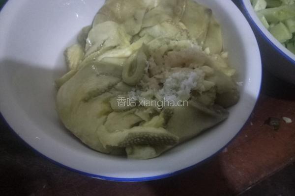 蒜泥茄子的做法图解4