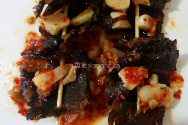 麻辣焦香牛肉串的做法图解6