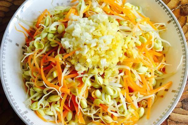 炝拌黄豆芽的做法图解6
