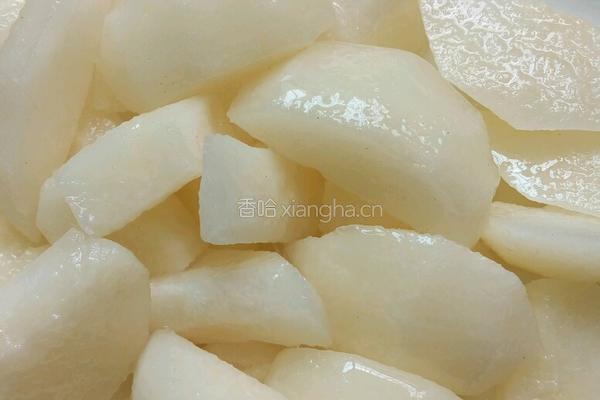 蜂蜜梨子的做法图解3