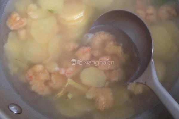 虾仁土豆片的做法图解6