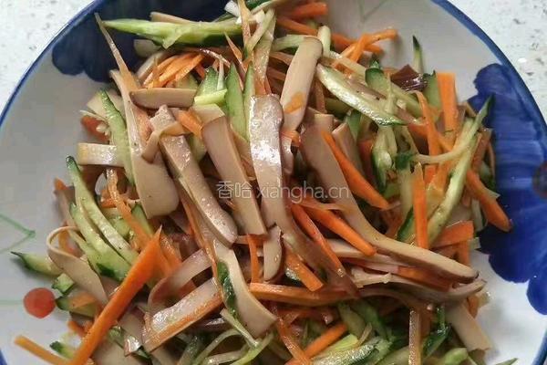 蛋定姐美食运城人最喜欢吃的凉拌三丝的做法图解3
