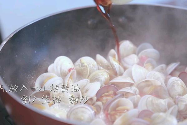 酒蒸蛤蜊的做法图解5