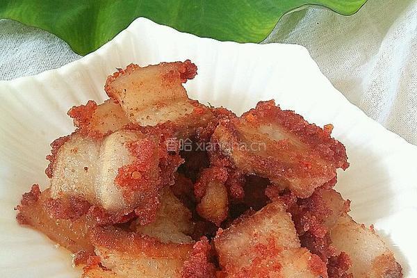 炒腌肉的做法图解5