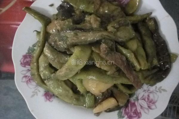 茄子土豆豆角炖肉