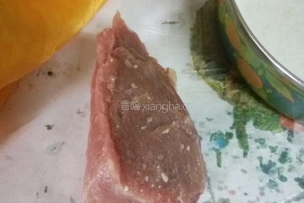 茄子土豆豆角炖肉的做法图解3