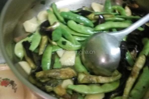 茄子土豆豆角炖肉的做法图解12