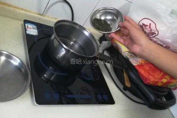 纯绿茶布丁（超懒人版）的做法图解4