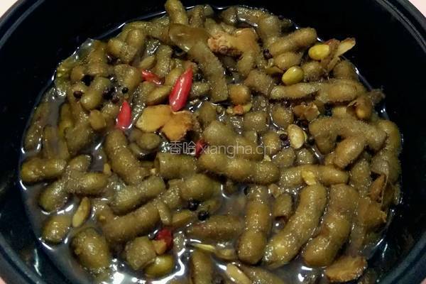 高压锅煮麻辣毛豆的做法图解8