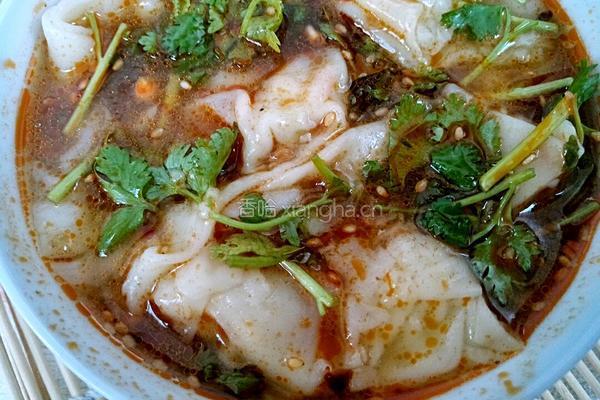 酸辣馄饨的做法图解1