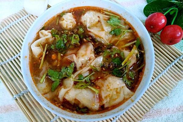 酸辣馄饨的做法图解12