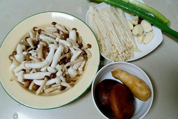 黑椒什锦菇的做法图解1