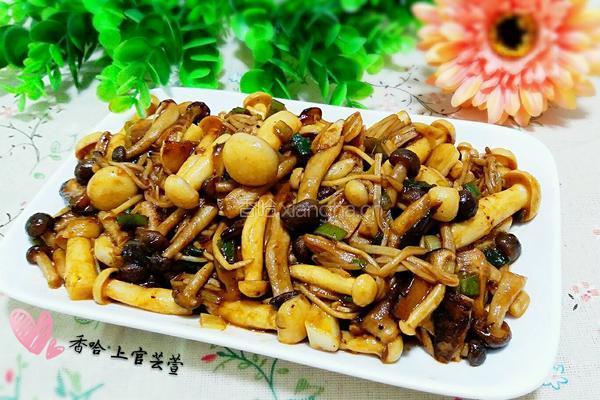 黑椒什锦菇的做法图解8
