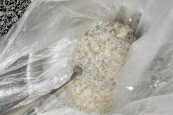 酒酿发糕的做法图解3