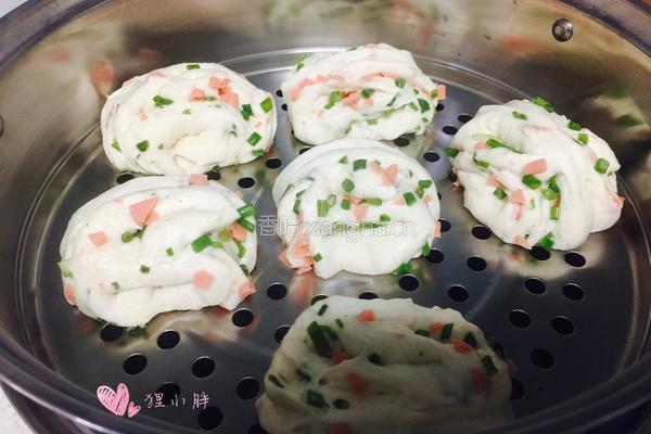 葱花火腿卷的做法图解20