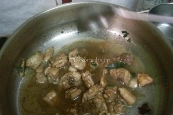 鸡大腿鸡肝炖粉条的做法图解10