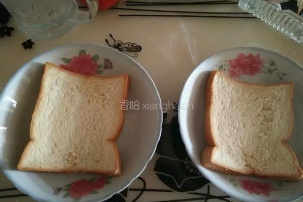 微波炉吐司披萨的做法图解1
