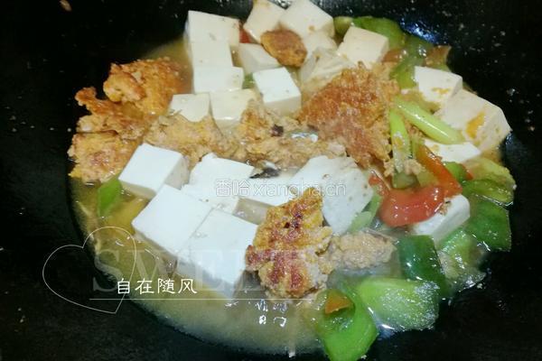 鱼籽烧豆腐的做法图解6
